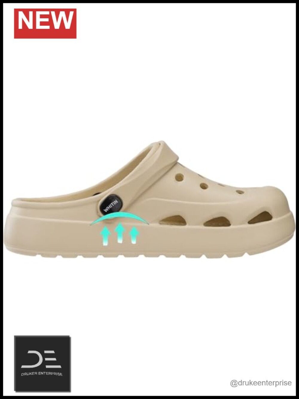 Lightweight Garden Clogs with Arch Support, Cushioned Sole, Slip On,